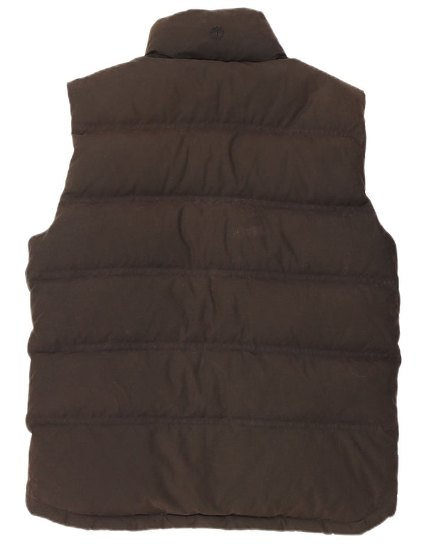 Timberland Mens Polstret Gilet UK 36 Small Black Bomuld