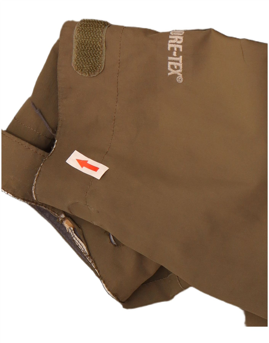 The North Face Regnjakke med hætte til mænd UK 38 Medium Khaki Polyester