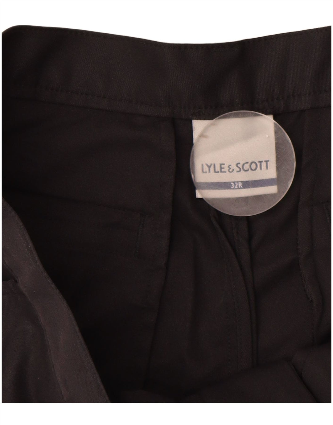 Lyle & Scott Herre Chino Shorts W32 Medium Sort Elastan