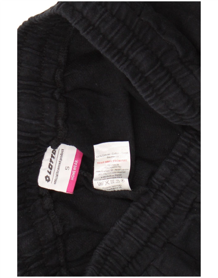 LOTTO Træningsdragt til kvinder Joggers UK 10 Small Black Bomuld