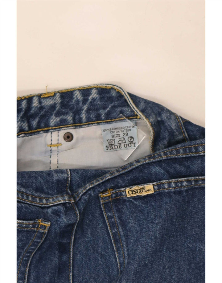 Cohn Cisco denimnederdel til kvinder W29 Medium Blue Bomuld