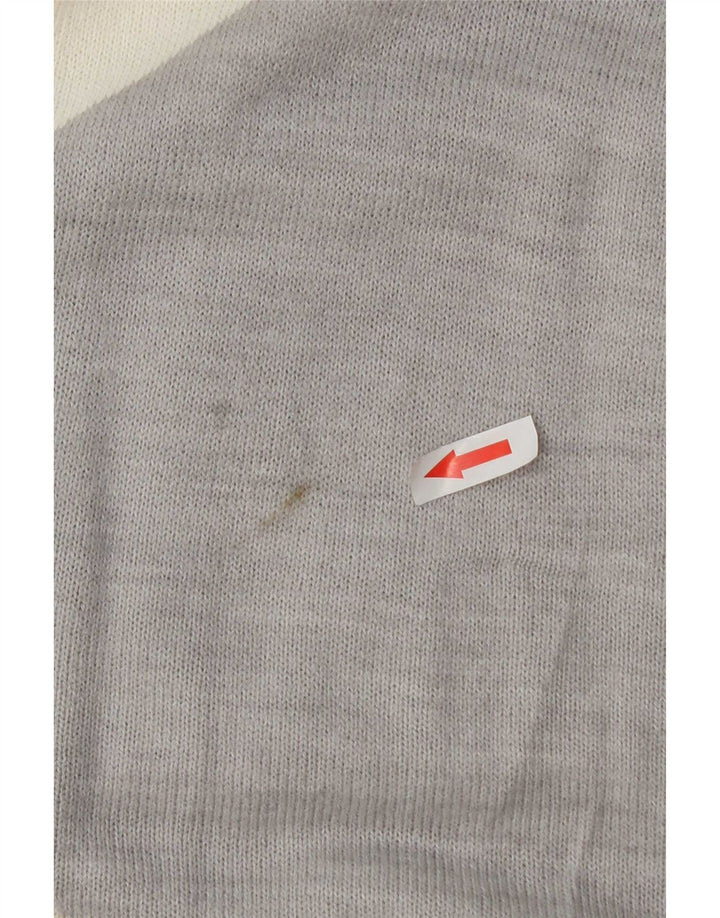 Marks & Spencer Dame Boat Neck Jumper Sweater UK 16 Large Grey