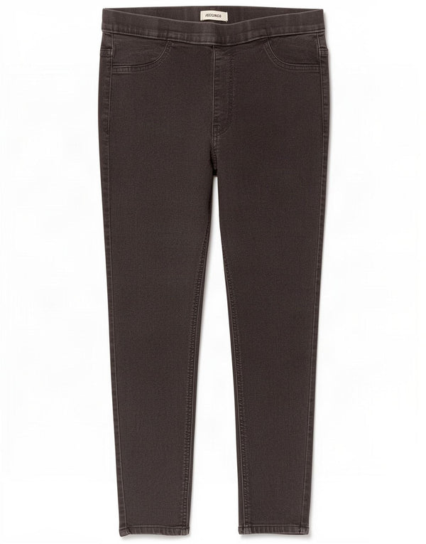Marks & Spencer Dame Jegging Jeans UK 14 Medium W30 L26 Grå Bomuld