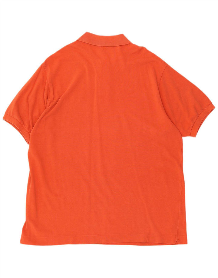 Lacoste herre poloskjorte str. 6 XL Orange bomuld