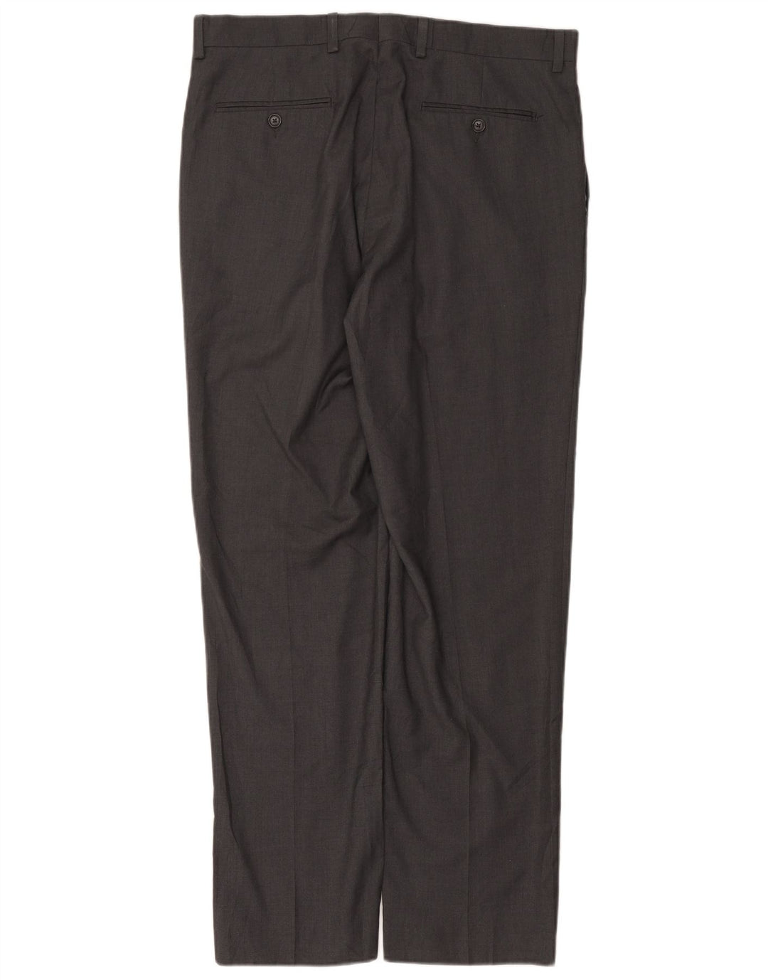 RALPH LAUREN Lige jakkesæt til mænd W34 L32 Grå polyester