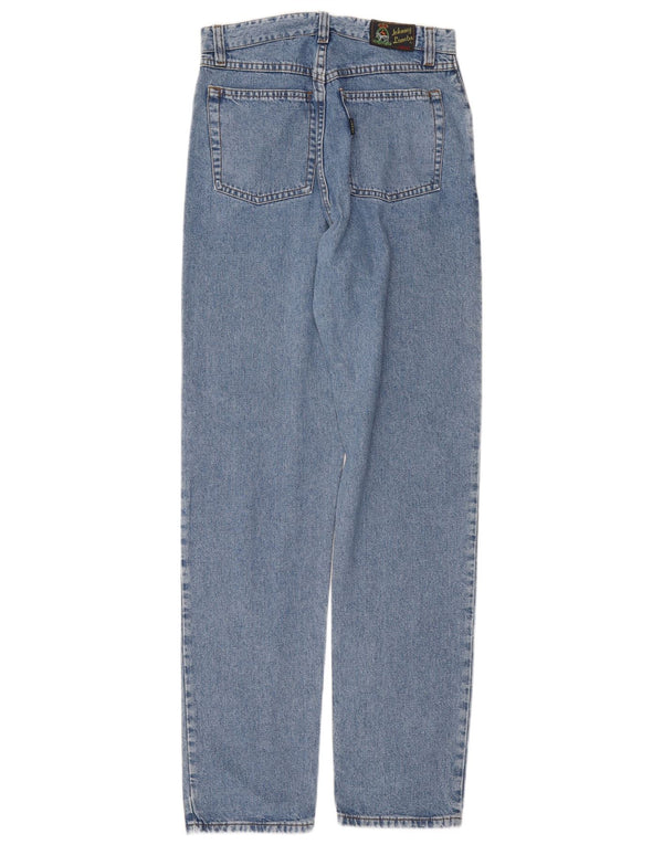 Johnny Lambs Dame Straight Jeans IT 46 Large W32 L32 Blå Bomuld