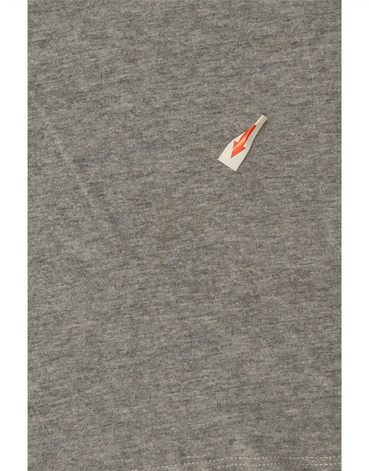 Rab Herre grafisk T-shirt Top Medium Grey Flecked Bomuld