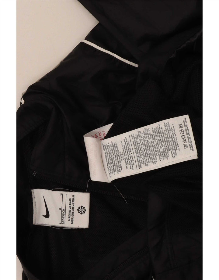 Nike drenge regnjakke 12-13 år stor sort polyester