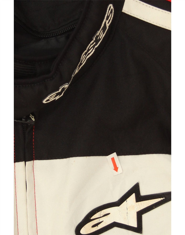 Alpinestars Herre Graphic Racer Jacket UK 42 XL Rød Colourblock Polyester