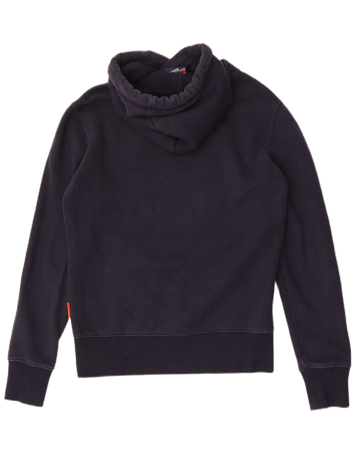 SUPERDRY Hættetrøje til mænd Medium Navyblå Bomuld