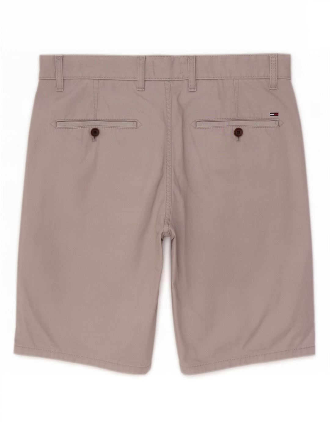Tommy Hilfiger Herre Chino Shorts W31 Medium Grå Bomuld