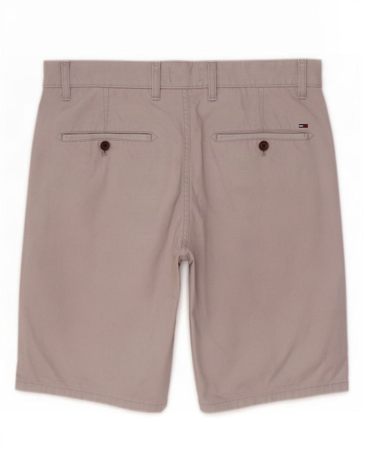 Tommy Hilfiger Herre Chino Shorts W31 Medium Grå Bomuld