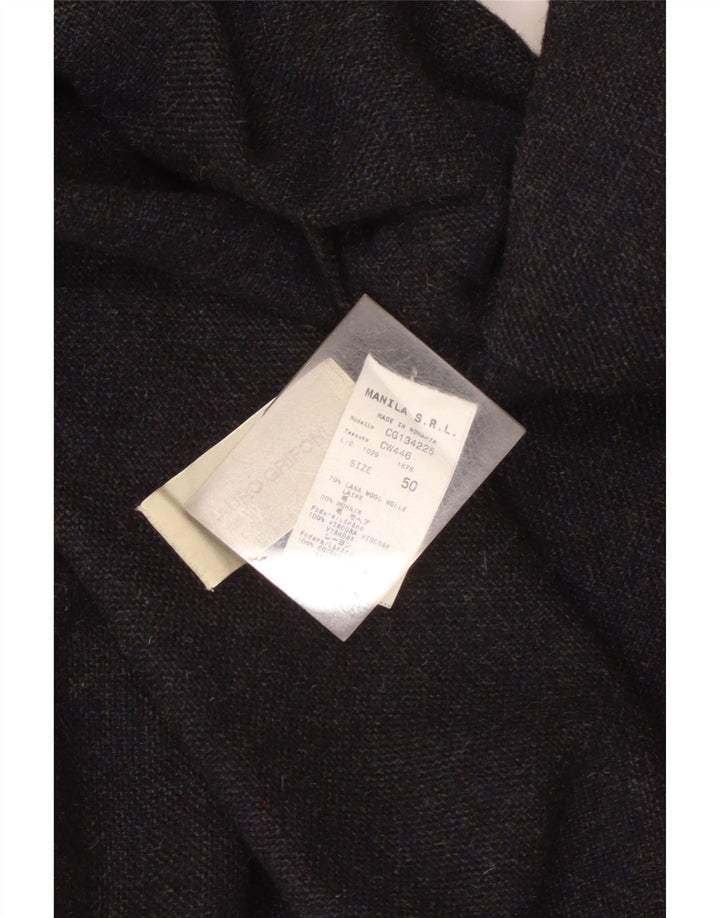 Mauro Grifoni Herre Double Breasted Blazer Jacket IT 50 Large Navy Blue