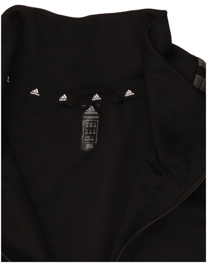 Adidas Herre Aeroready Træningsdragt Top Jakke 2XL Sort Polyester