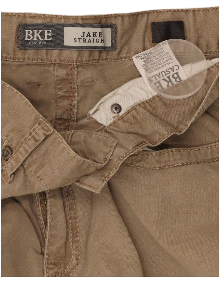 BKE Herre Jake Casual Shorts W32 Medium Beige Bomuld