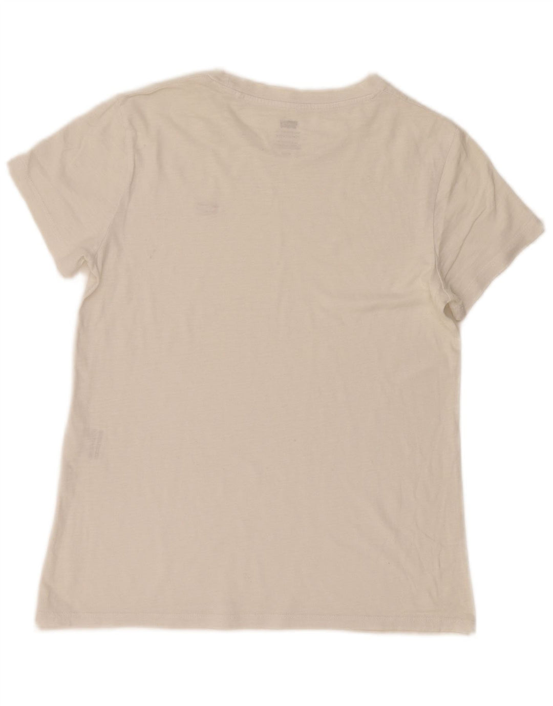 Levi's Herre Perfect Crew T-Shirt Top Lille hvid