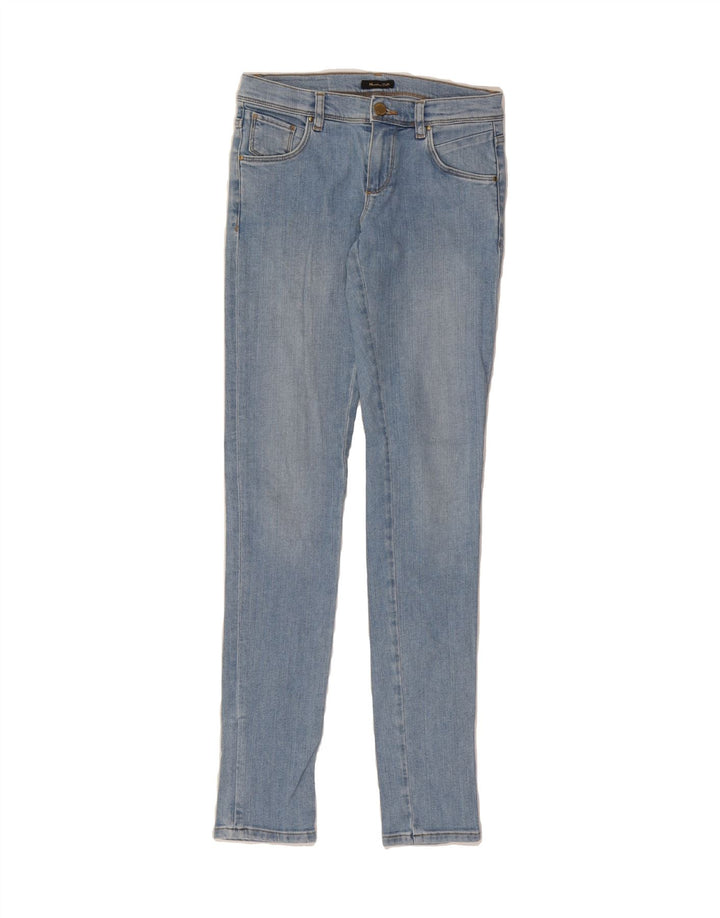 MASSIMO DUTTI Womens Slim Jeans EU 34 2XS W24 L32 Blue Cotton Vintage Massimo Dutti and Second-Hand Massimo Dutti from Messina Hembry 