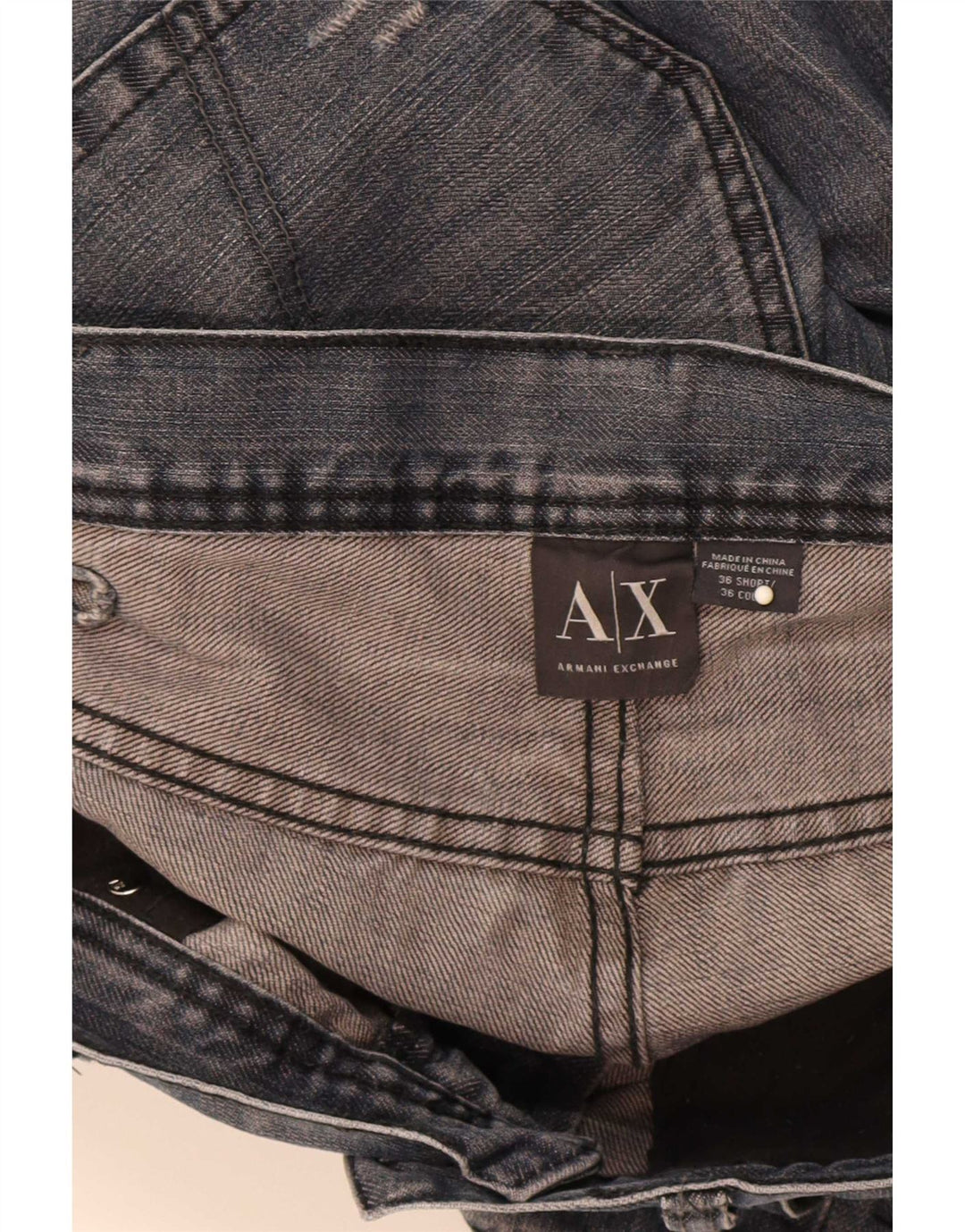Armani Exchange Straight Jeans til mænd W36 L31 Blå