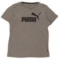 Puma Herre grafisk T-shirt Top Stor grå flækket bomuld