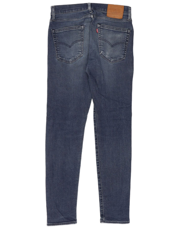 Levi's Herre tilspidsede Skinny Jeans W32 L32 Blå Bomuld