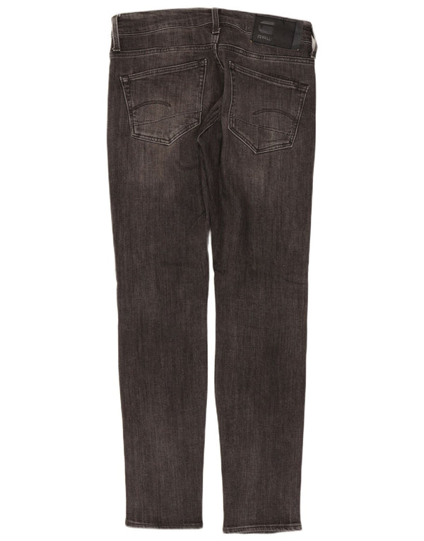 G-Star Herre 3301 Skinny Jeans W28 L30 Grå Bomuld