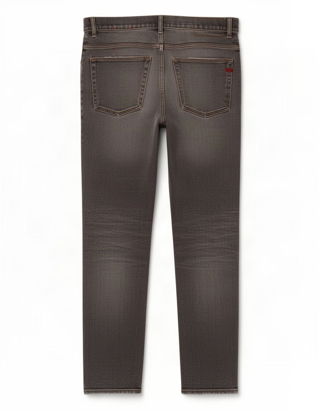 Diesel Herre Distressed Slim Jeans W32 L28 Grå Bomuld