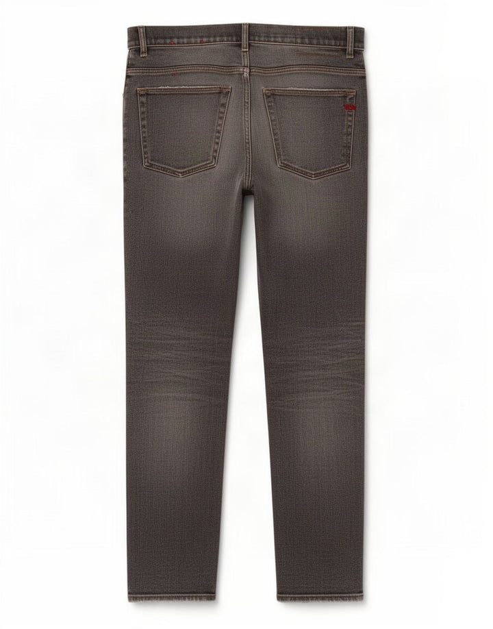 Diesel Herre Distressed Slim Jeans W32 L28 Grå Bomuld