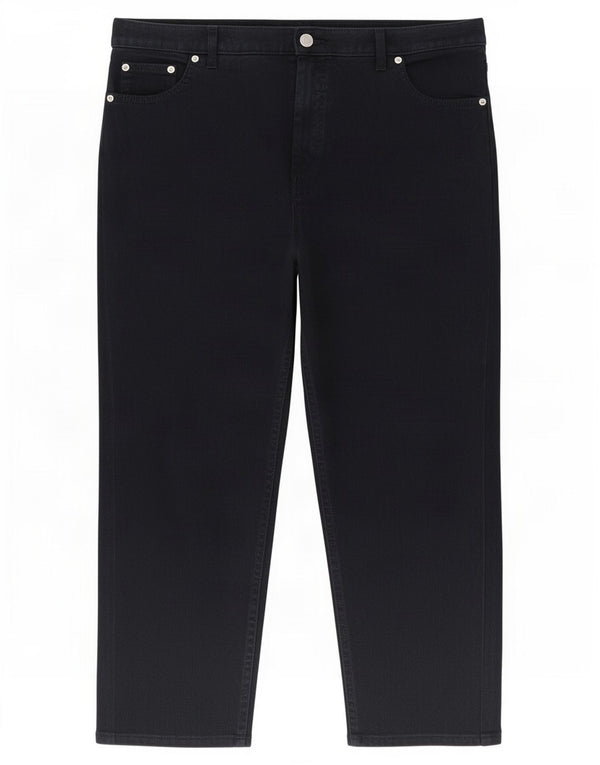 Marks & Spencer Womens Cropped Jeans UK 20 2XL W38 L26 Navy Blue