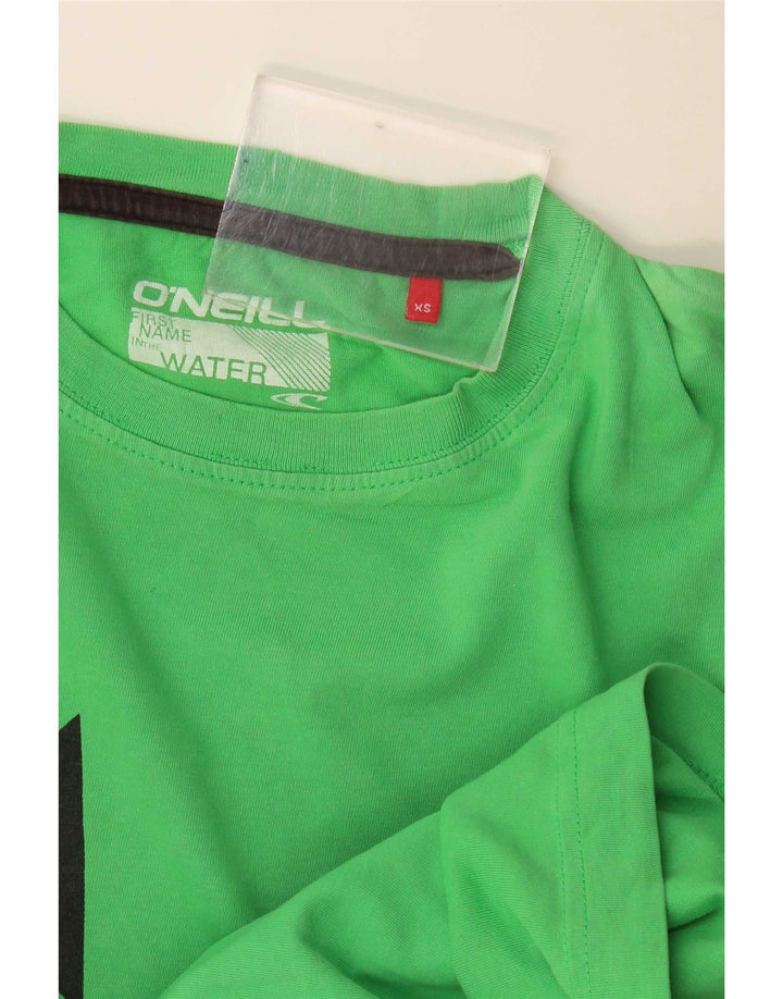 O'Neill Herre grafisk T-shirt Top XS Grøn