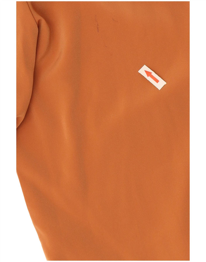 JACQUES VERT Dame oversized cardigan Top UK 16 Large Orange Polyester