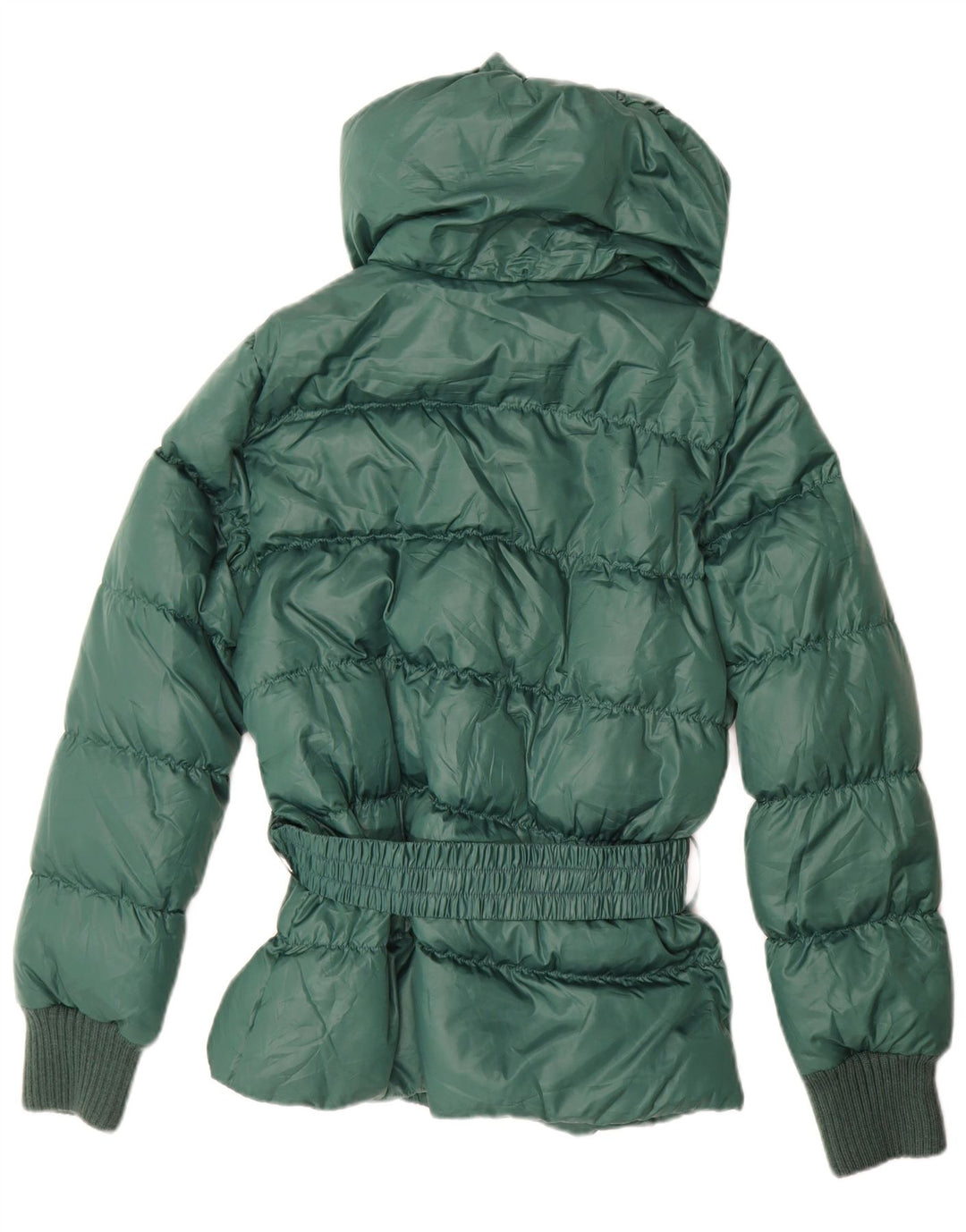 Sisley Dame Polstret Jakke UK 16 Large Green