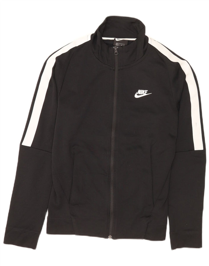 Nike Træningsdragt til mænd Topjakke XS Sort Colourblock Bomuld