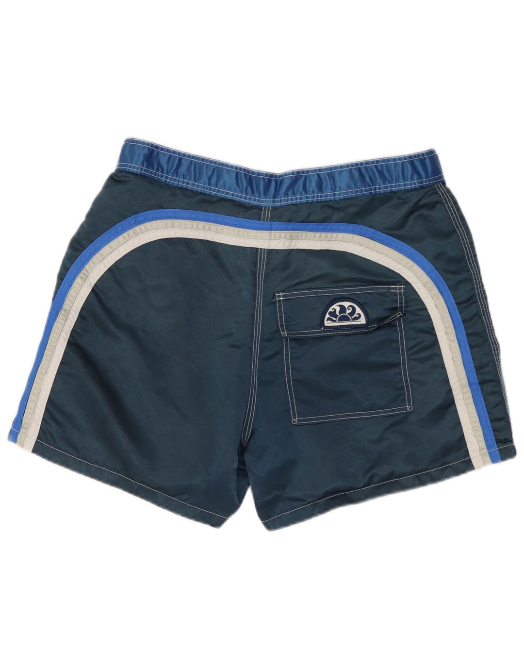SUNDEK Badeshorts til mænd Medium Marineblå Colourblock Nylon