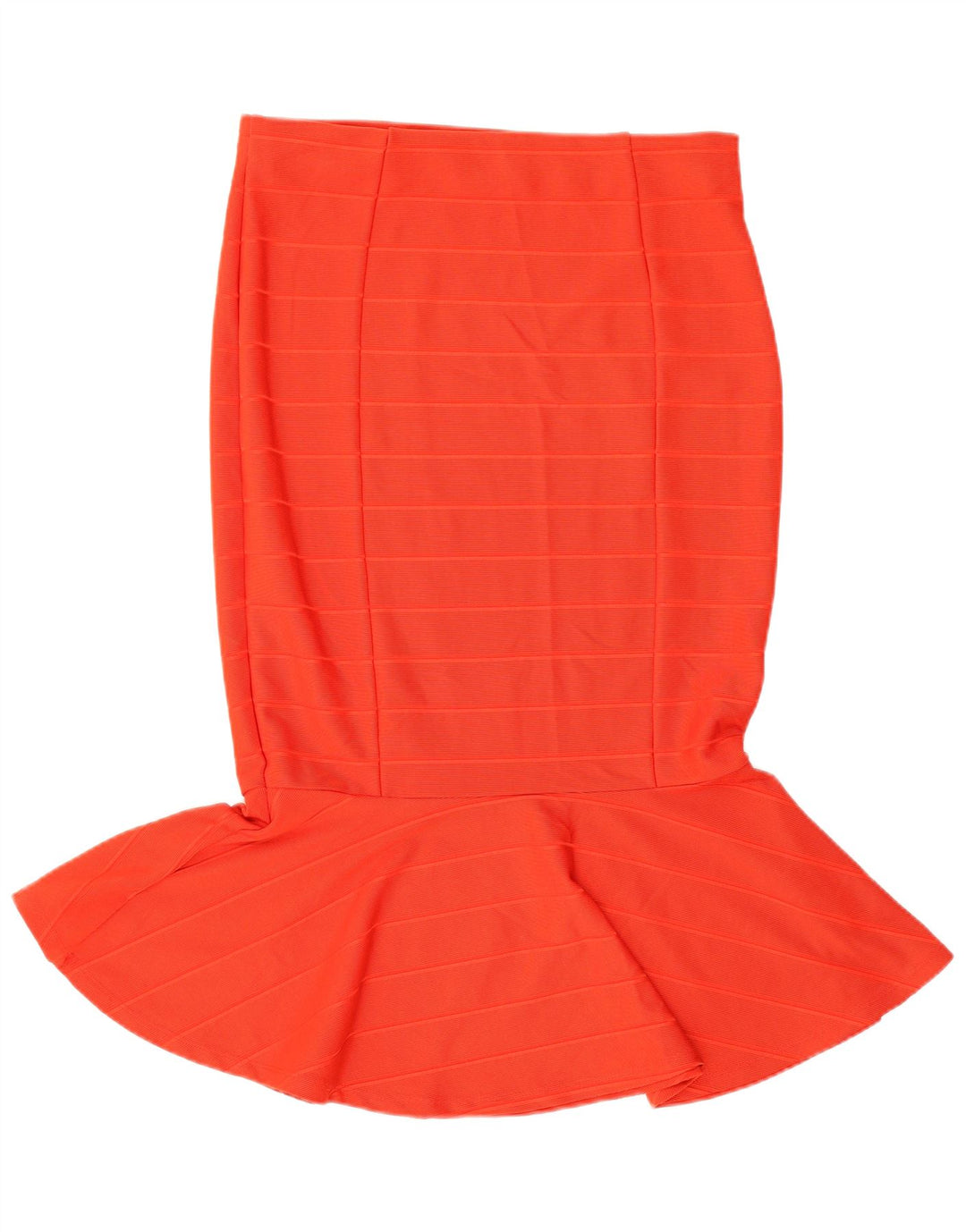 Marks & Spencer Dame Havfrue Nederdel UK 14 Large W32 Rødstribet Polyester