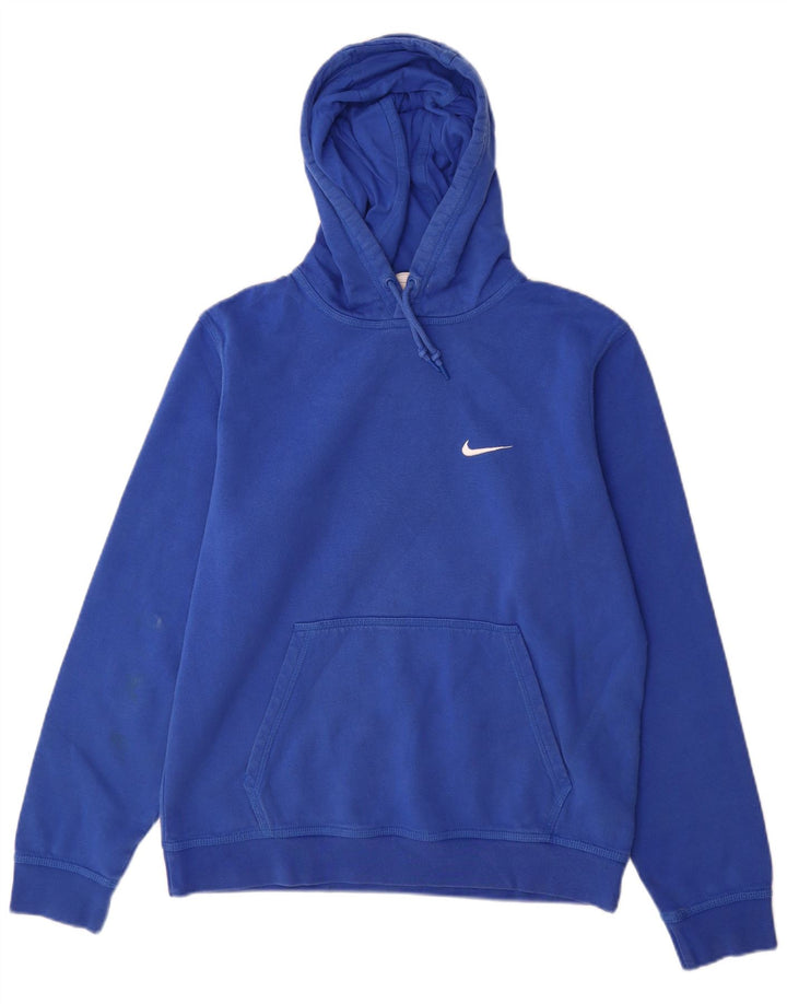 Nike Herre hættetrøje Jumper Medium Blue Bomuld