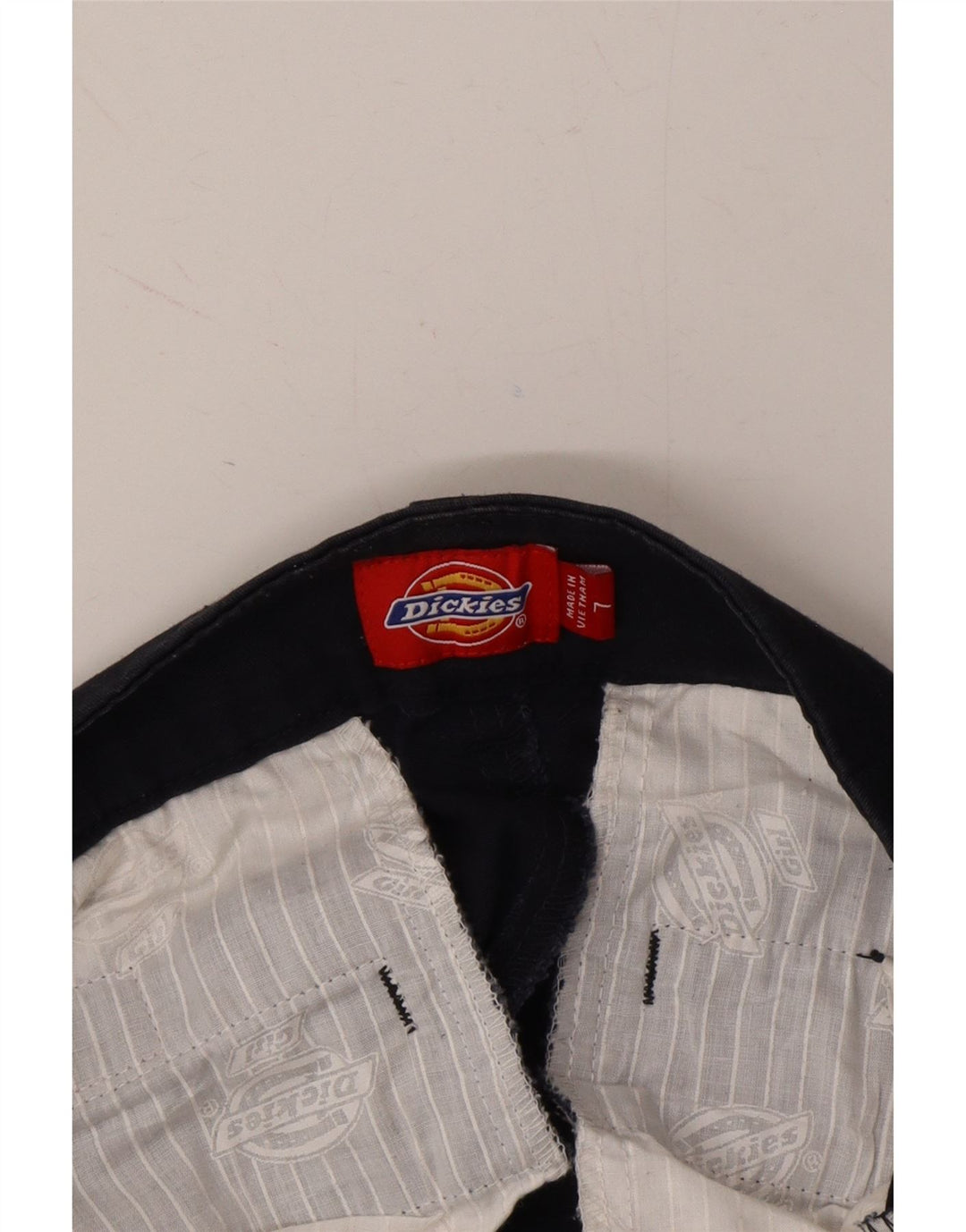 DICKIES Womens Straight Chino Trousers US 7 Medium W30 L27 Navy Blue Vintage Dickies and Second-Hand Dickies from Messina Hembry 