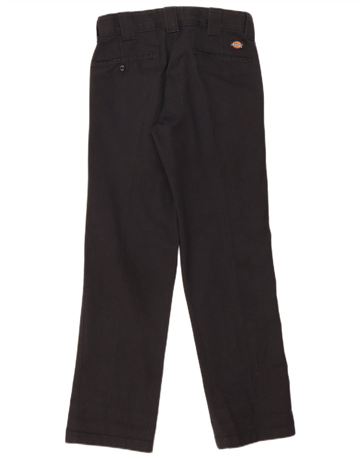 Dickies Herre Slim Straight Chino Bukser W30 L32 Sort Polyester