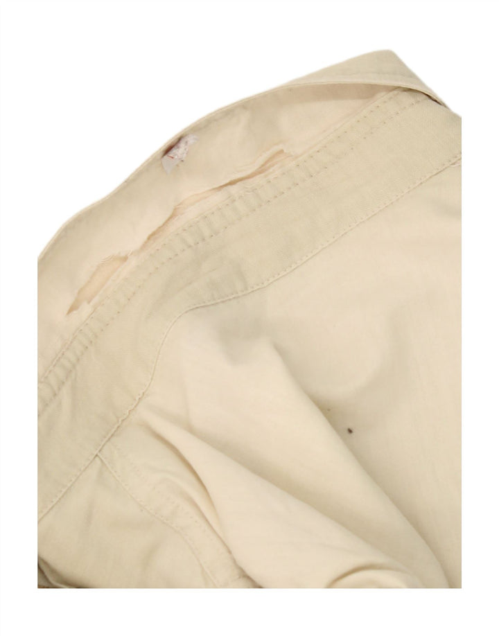 Vintage Kvinder Utility Jacket UK 16 Large Beige