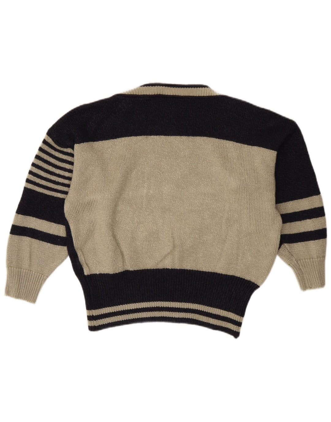 Avant Garde Dame Boat Neck Jumper Sweater EU 40 Medium Navy Blue