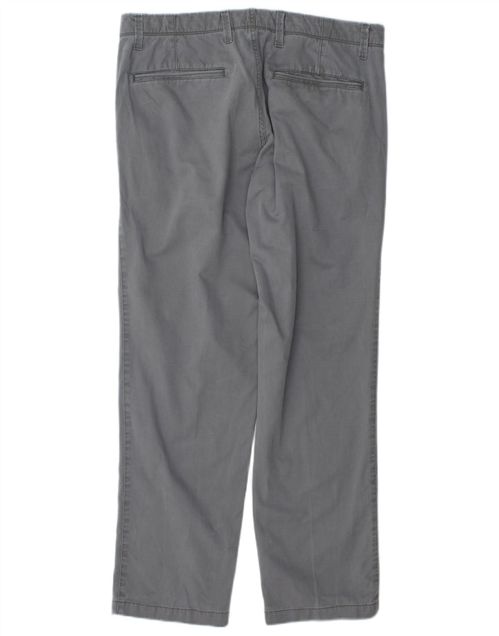 Gap Straight Chino Bukser til mænd W34 L30 Grå Bomuld