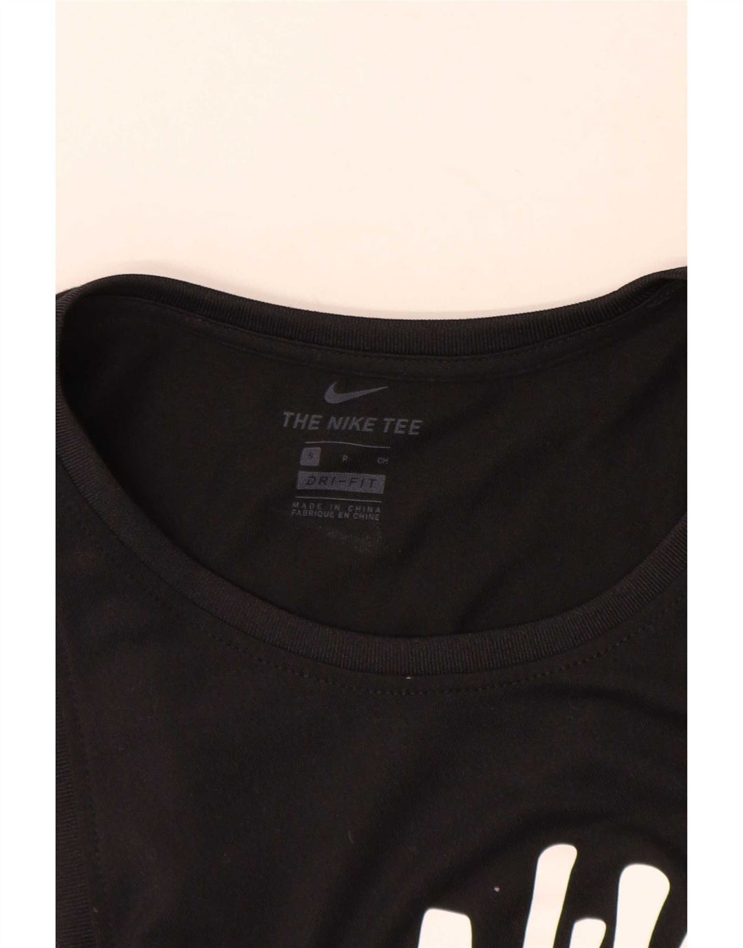 Nike Dame Grafisk Vest Top UK 10 Lille Sort