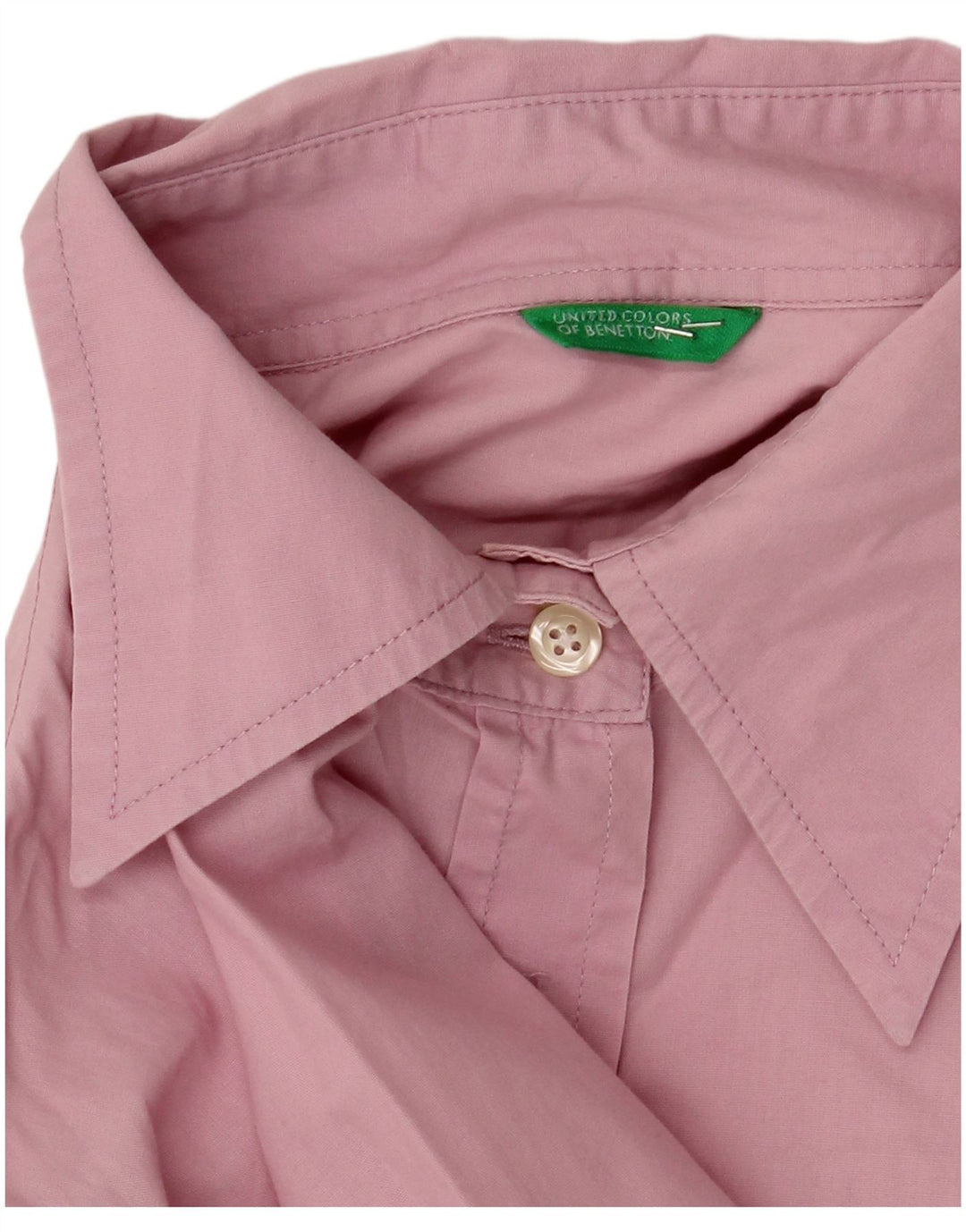 Benetton Dameskjorte UK 18 XL Pink