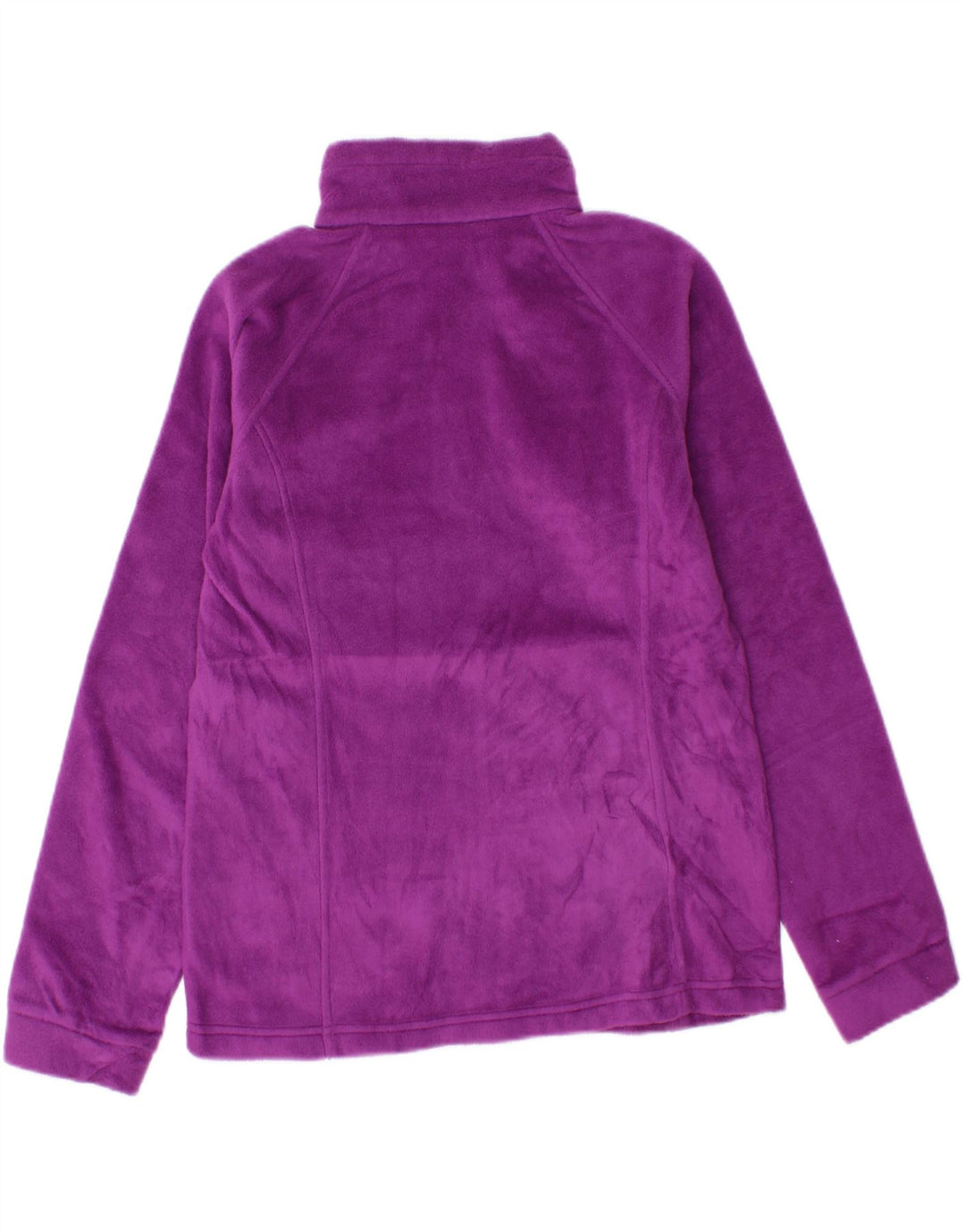COLUMBIA Girls Fleece Jacket 14-15 Years Large Purple Polyester Vintage Columbia and Second-Hand Columbia from Messina Hembry 