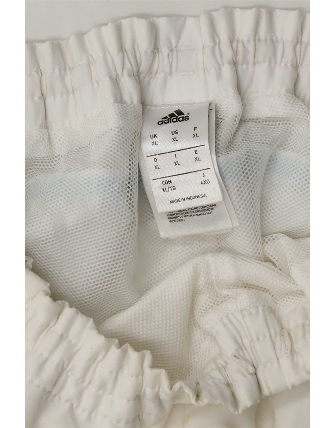 Adidas Herre Sportshorts XL Hvid Polyester
