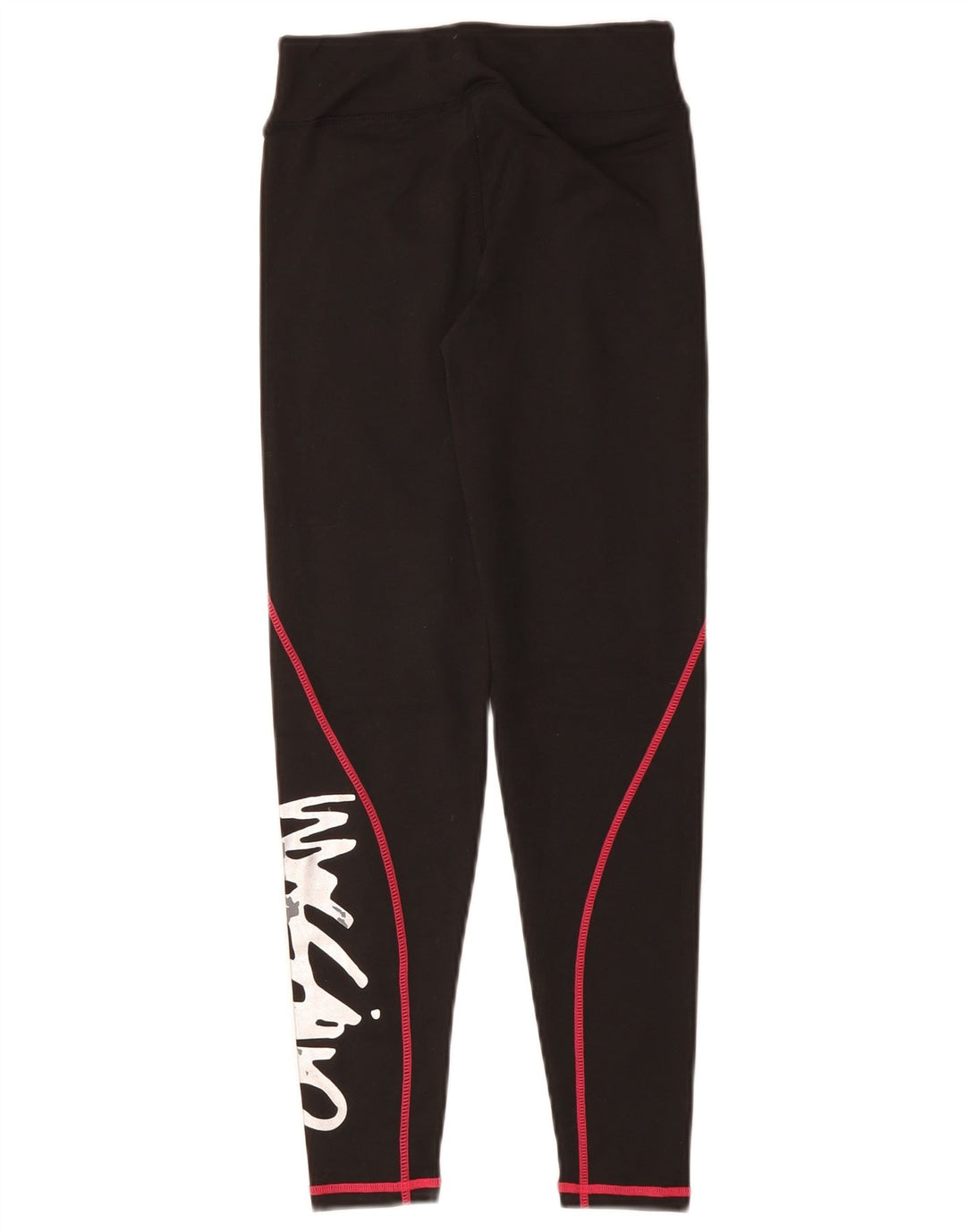 MOSSIMO piger grafiske leggings 9-10 år sorte