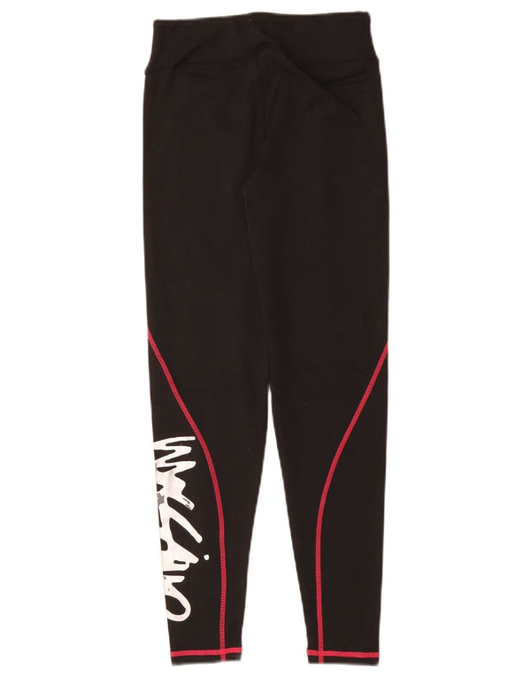 MOSSIMO piger grafiske leggings 9-10 år sorte