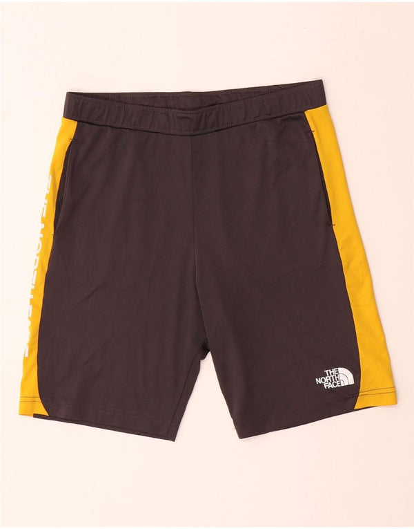 THE NORTH FACE Grafiske sportsshorts til drenge 14-15 år XL Grå farveblok