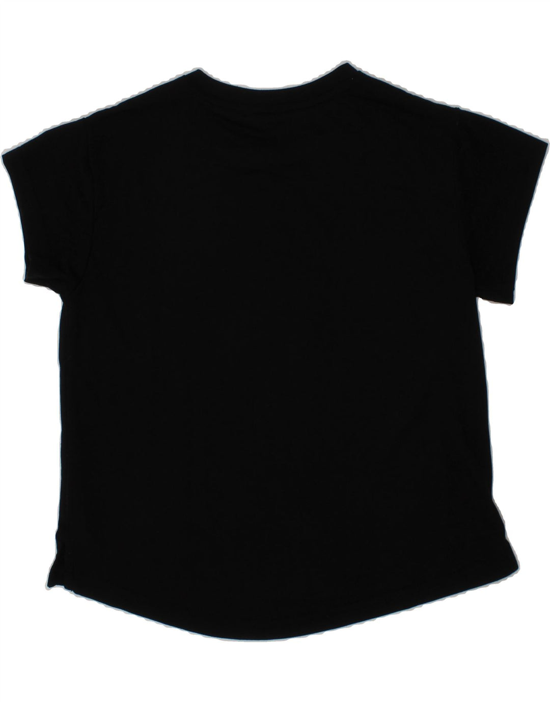 PUMA Girls Graphic T-Shirt Top 9-10 Years Black Polyester Vintage Puma and Second-Hand Puma from Messina Hembry 