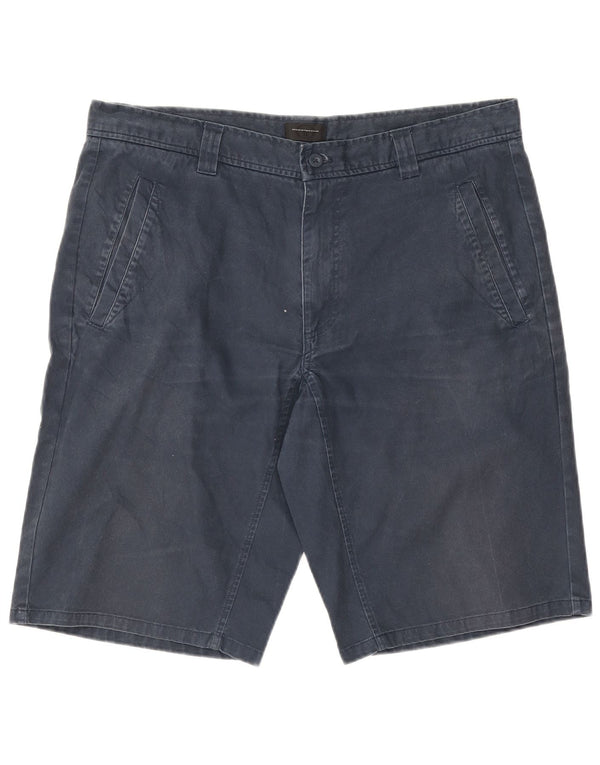 Sergio Tacchini Herre Chino Shorts EU 48 Medium W36 Marineblå Bomuld