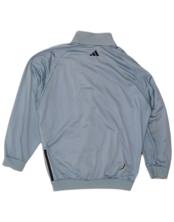 Adidas Herre Loose Fit træningsdragt Topjakke UK 34/36 Small Blue